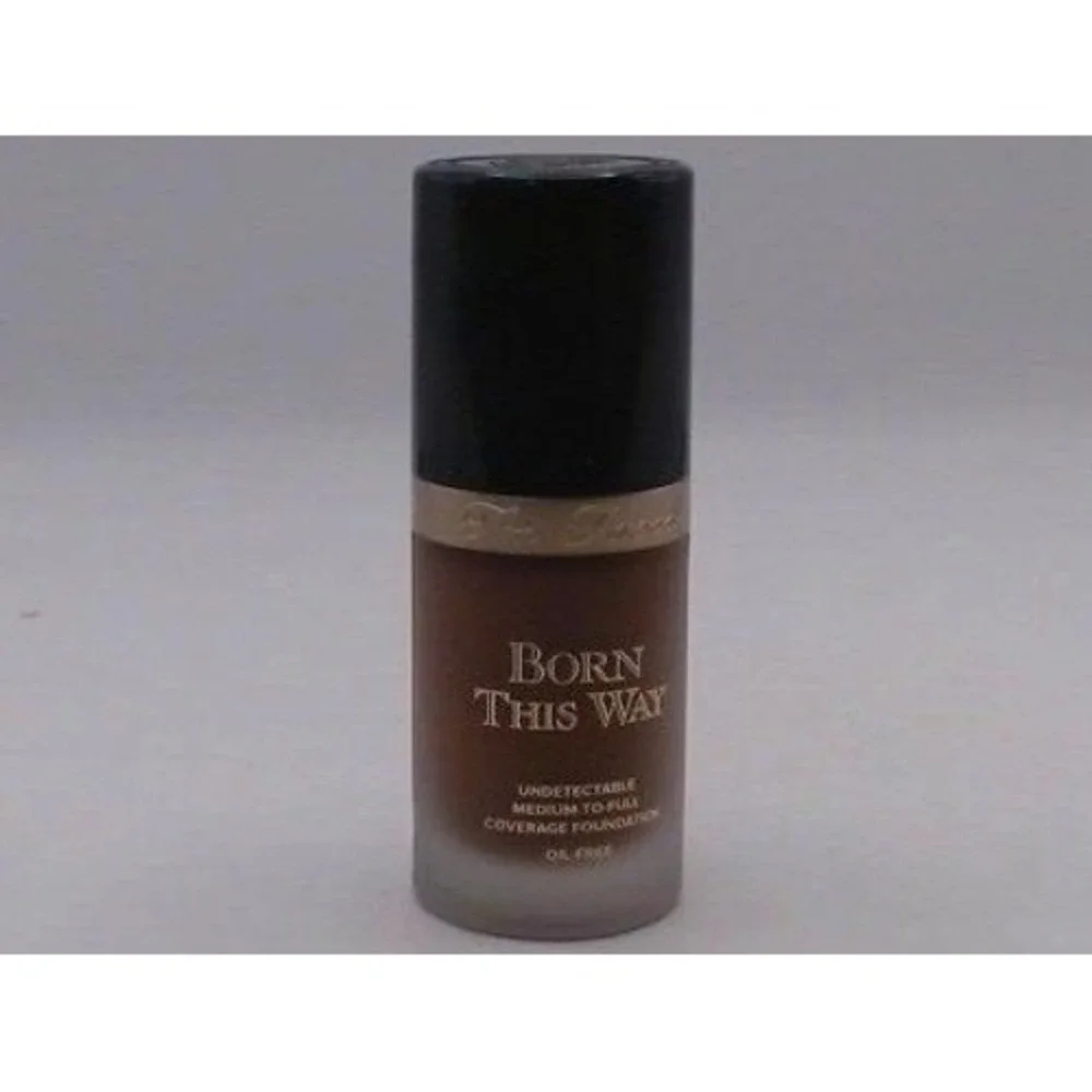 Too Faced Born This Way Finish Longwear Liquid Foundation , Cocoa, 1 Fl Oz, BNIB